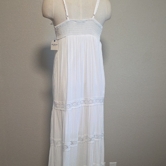 Arizona Jean Company Elegant White Lace Maxi Dress - Picture 2 of 7
